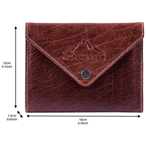 ALPENLEDER | Tabaktasche MAXI (brandy) CG6050-b