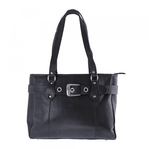 ALPENLEDER | Damen-Handtasche MIRANDA (schwarz) MC891-sw