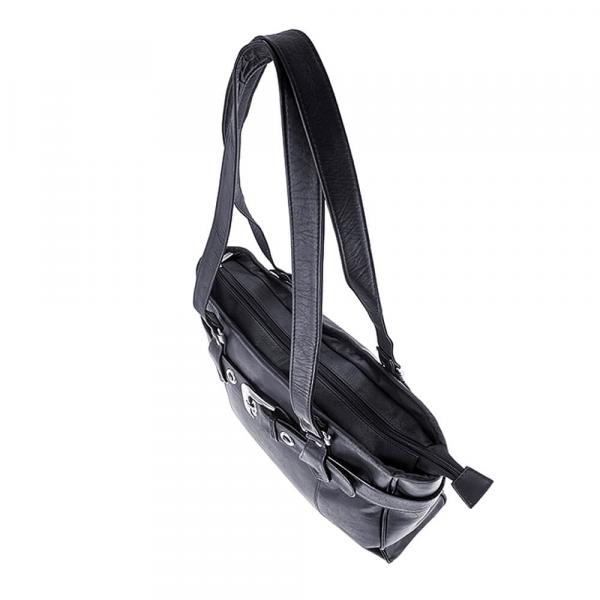 ALPENLEDER | Damen-Handtasche MIRANDA (schwarz) MC891-sw