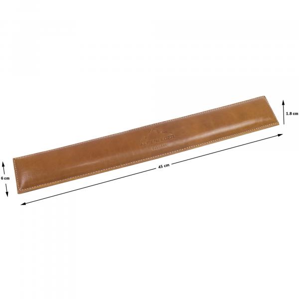 ALPENLEDER | Handgelenksauflage MONTE cognac (CG150-c)