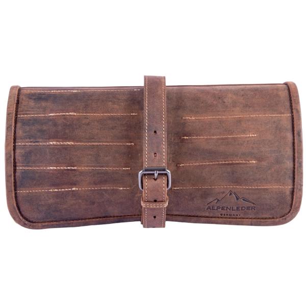 ALPENLEDER | Werkzeugrolle MONZA (old havanna) CG6060-oh