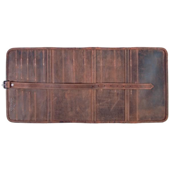 ALPENLEDER | Werkzeugrolle MONZA (old havanna) CG6060-oh
