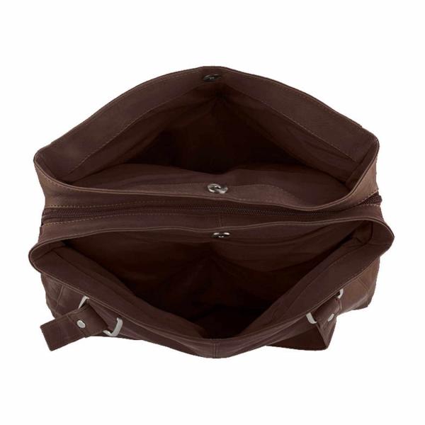 ALPENLEDER | Damenhandtasche PERU (schokobraun) 4799-s