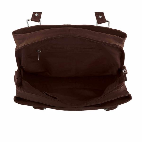 ALPENLEDER | Damenhandtasche PERU (schokobraun) 4799-s