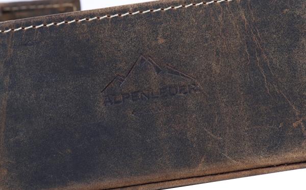 ALPENLEDER | Notizzettelspender PACKERL (old havanna) CG6076-oh
