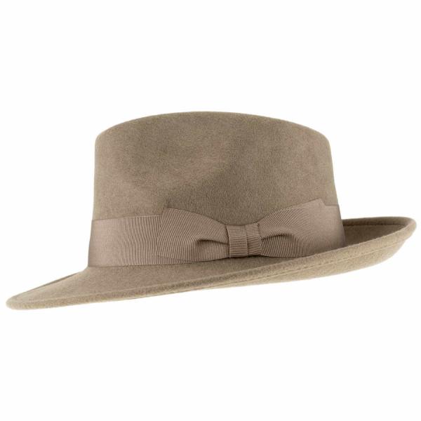 ALPENLEDER | Damen Herren Wollfilzhut Palermo (dark-khaki)