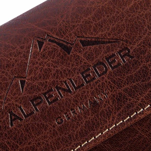 ALPENLEDER | Tabaktasche PANAMA brandy (CG2070-b)