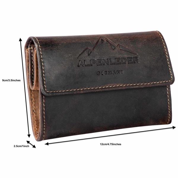 ALPENLEDER | Tabaktasche PANAMA old havanna (CG2070-oh)