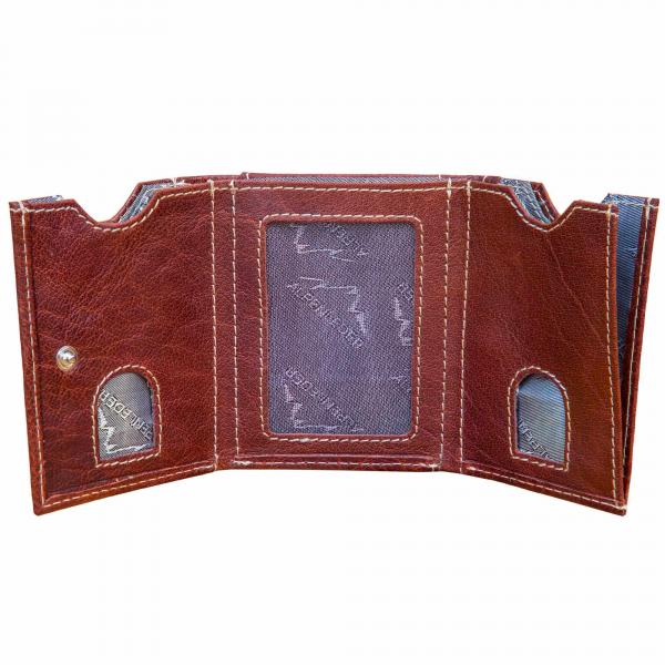 ALPENLEDER | Herrengeldbeutel POCKET brandy (CG8083-b)