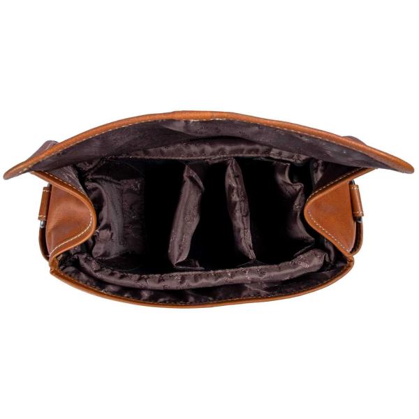 ALPENLEDER | Camera Case PRESSE Büffelleder cognac (CG2044-c)