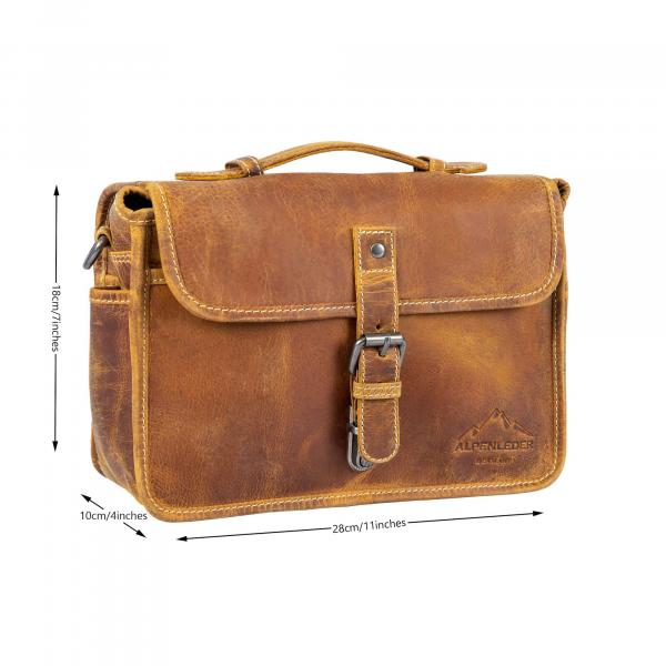 ALPENLEDER | Camera Case PRESSE wild camel (CG2044-wc)