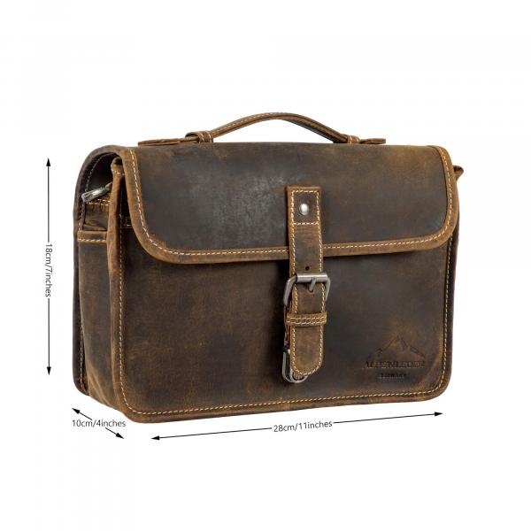 ALPENLEDER | Camera Case PRESSE old havanna (CG2044-oh)