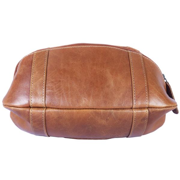 ALPENLEDER | Kulturtasche RUGBY (cognac) CG6058-c