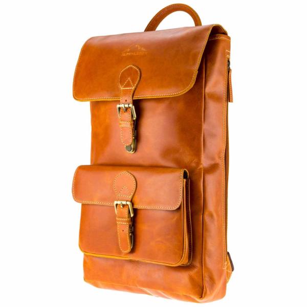 ALPENLEDER Rucksack SCRAMBLER cognac (CG114Ac)