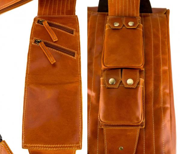 ALPENLEDER Rucksack SCRAMBLER cognac (CG114Ac)