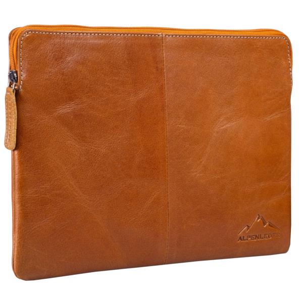 ALPENLEDER | Tablettasche SPEZI (cognac) CG6027-c
