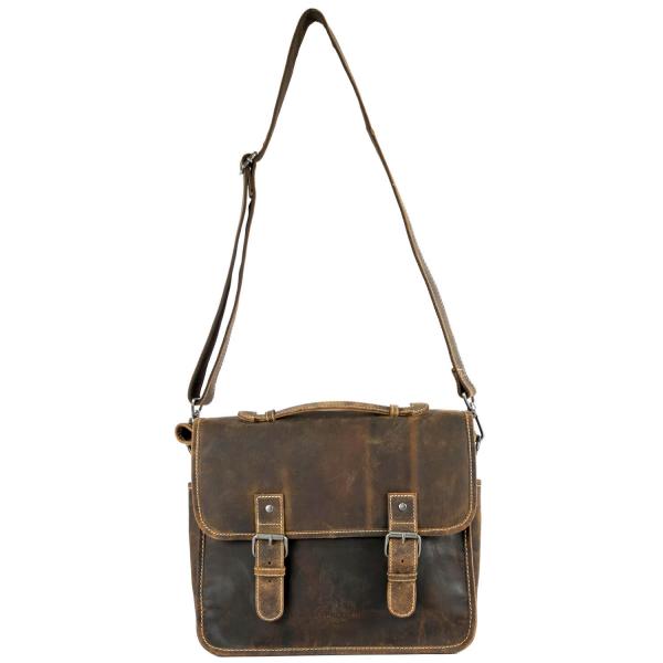 ALPENLEDER | Messenger Bag TOURER (old havanna) CG6068-oh