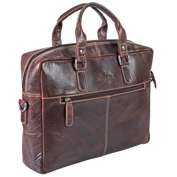 ALPENLEDER | Aktentasche WALDRAUSCHEN (marronato) CG6017-m