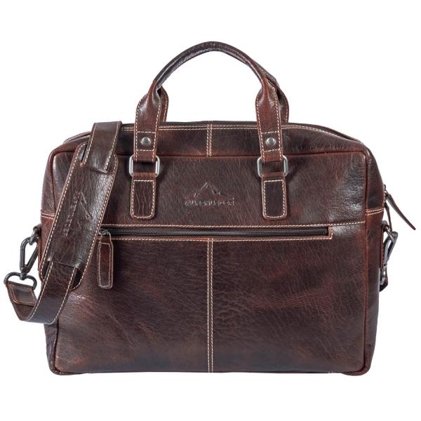 ALPENLEDER | Aktentasche WALDRAUSCHEN (marronato) CG6017-m