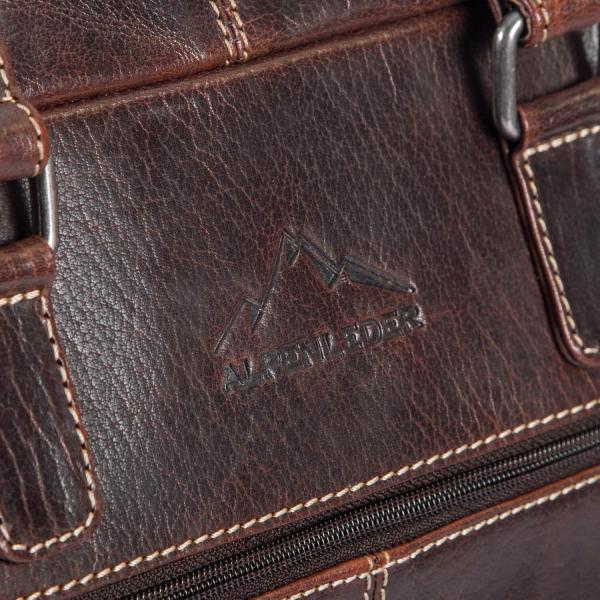 ALPENLEDER | Aktentasche WALDRAUSCHEN (marronato) CG6017-m