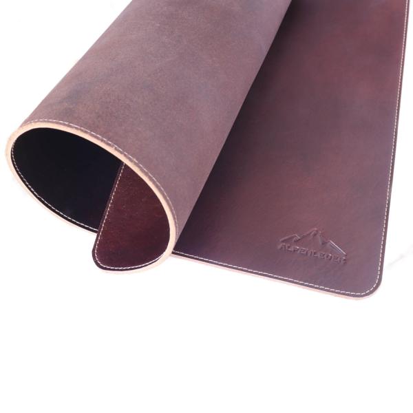 ALPENLEDER | Schreibtischunterlage WERKBANK (wine) CG6041-w