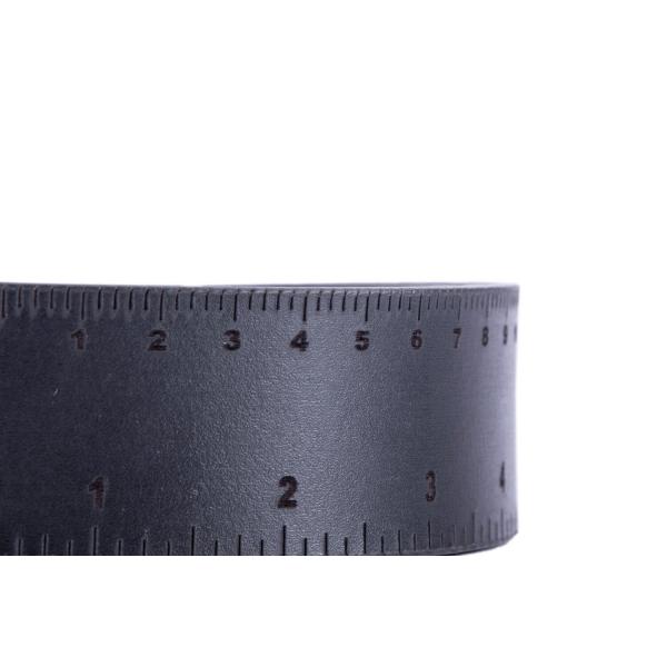 ALPENLEDER | Herrenledergürtel ZOLLSTOCK ebenholz (CG6022-e)