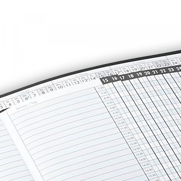 Ron McLaine Kalender DATAfolder Set CAMBRIDGE 2025 (rot)
