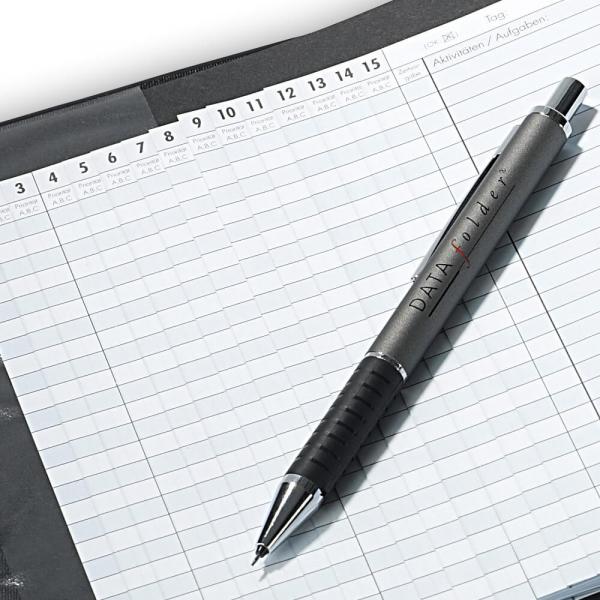 Ron McLaine Kalender DATAfolder Set CAMBRIDGE 2025 (rot)