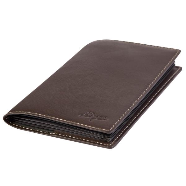 Ron McLaine Taschenkalender EASYfolder Set BOLOGNA schokobraun 2025