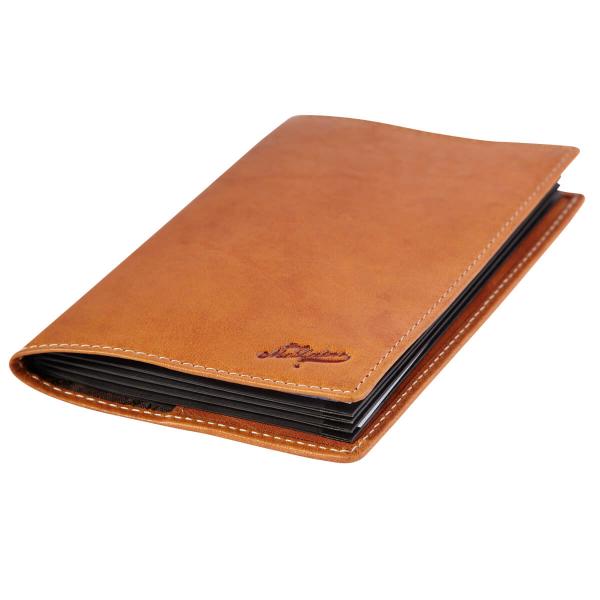 Ron McLaine Taschenkalender EASYfolder Set NEAPEL cognac 2025