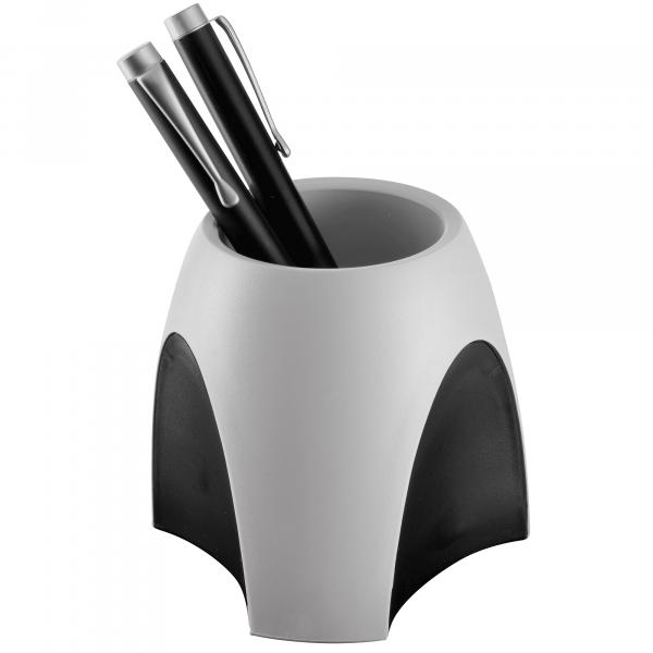 HAN | Stifteköcher DELTA lichtgrau-schwarz (1753-31)