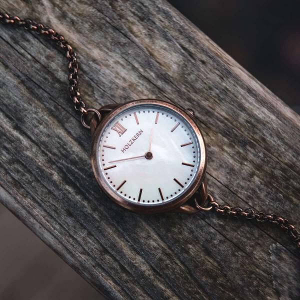 HOLZKERN | Touching Summer Girls Damen Armbanduhr