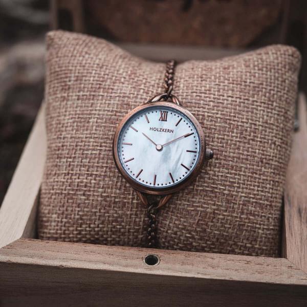 HOLZKERN | Touching Summer Girls Damen Armbanduhr