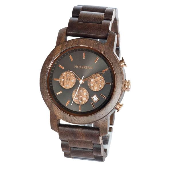 HOLZKERN Buschwerk Waldlauf Herren Chronograph
