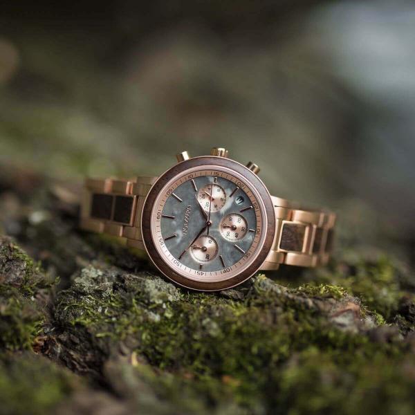 HOLZKERN | Calina Horizont Damen Chronograph