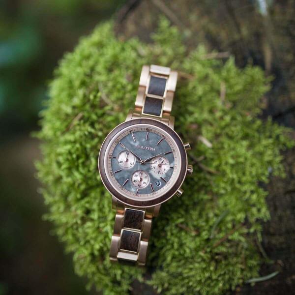 HOLZKERN | Calina Horizont Damen Chronograph