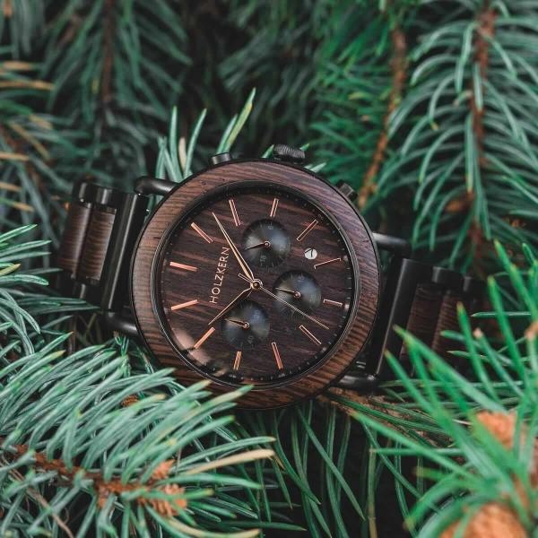 HOLZKERN Colima Volcano Herren Chronograph