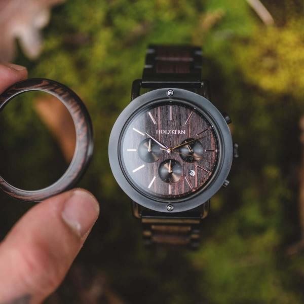 HOLZKERN Colima Volcano Herren Chronograph