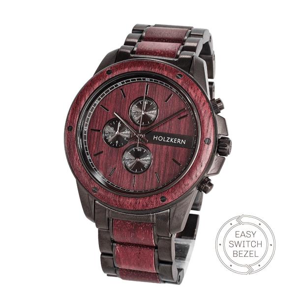 HOLZKERN Camelot Gawain Herren Chronograph