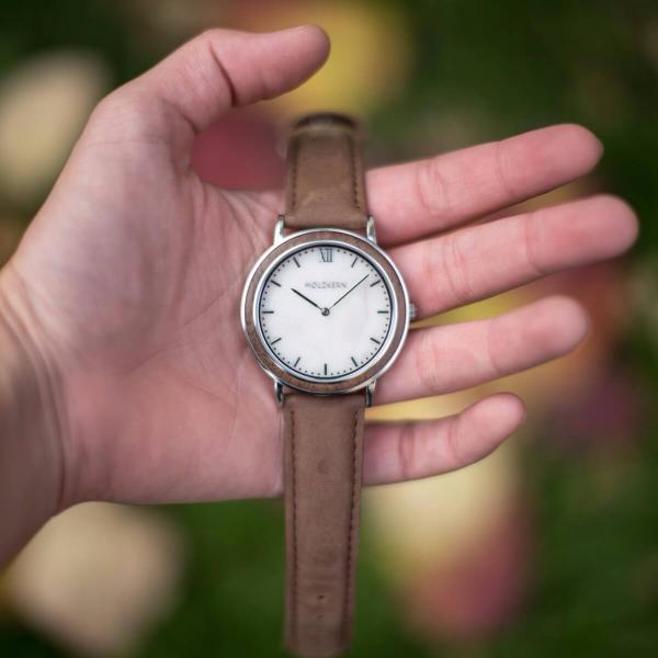 HOLZKERN Griffith Park Stadtpark Damen Herren Unisex Holzarmbanduhr