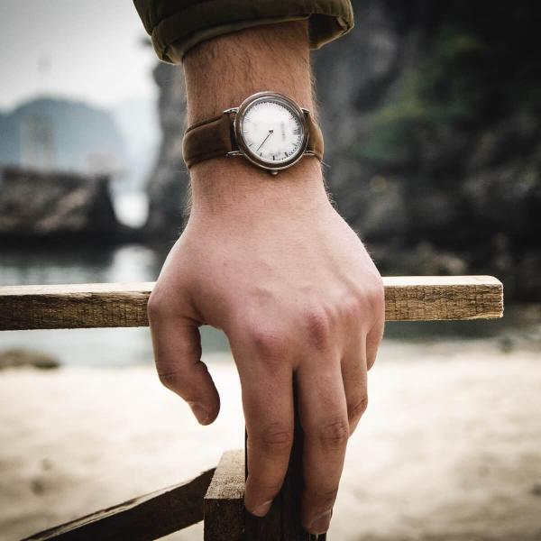HOLZKERN Griffith Park Stadtpark Damen Herren Unisex Holzarmbanduhr