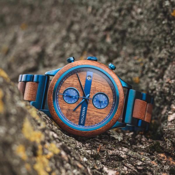 HOLZKERN Helix Highline Herren Chronograph