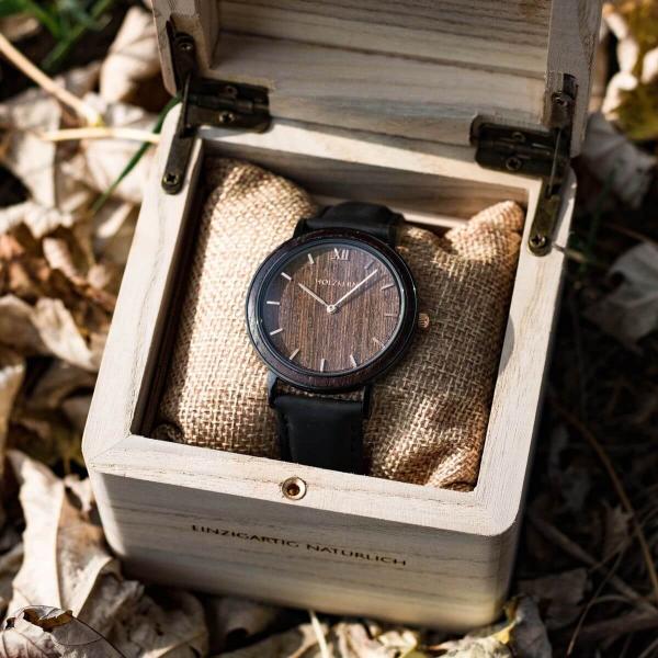 HOLZKERN King´s Park Edition Damen Herren Holzarmbanduhr