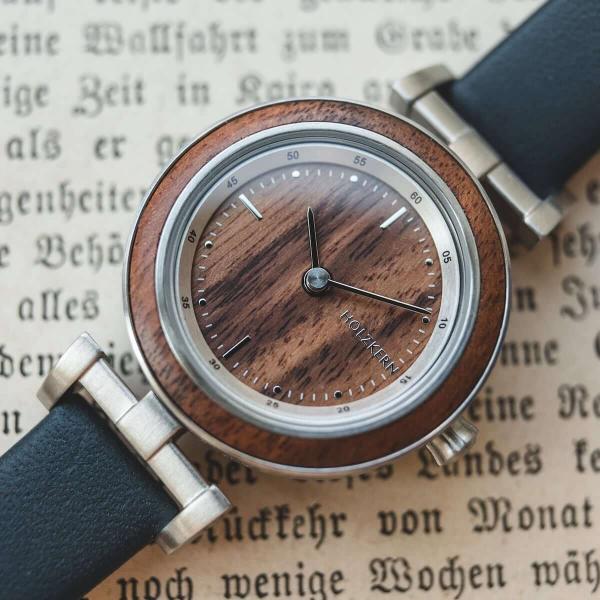 HOLZKERN May Compass Damen Holzarmbanduhr