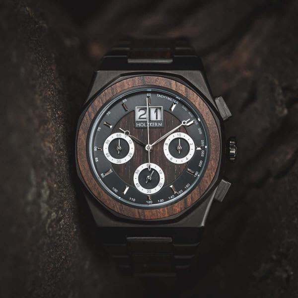 HOLZKERN | Nariz Railway Herren Chronograph