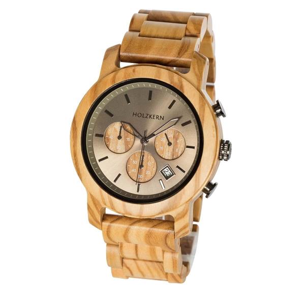 HOLZKERN Nebelwald Waldlauf Herren Chronograph