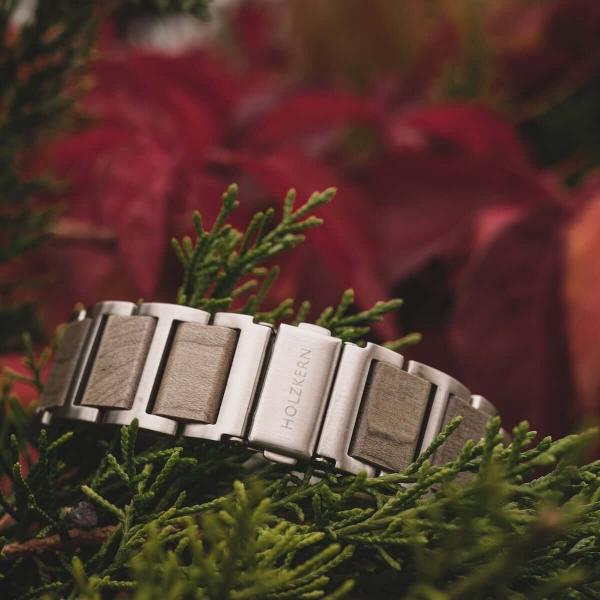 HOLZKERN Pioneer Orbit Damen Herren Holzarmbanduhr