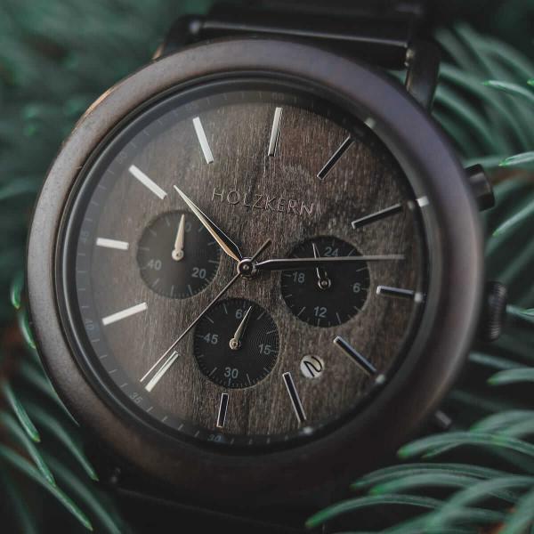 HOLZKERN Piton Volcano Herren Chronograph