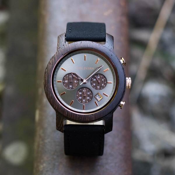 HOLZKERN Schattenwald Waldlauf Herren Chronograph