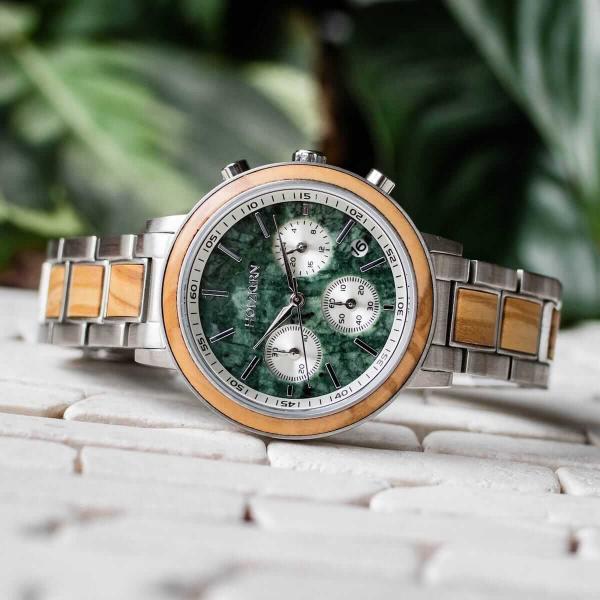 HOLZKERN Tropenmorgen Horizont Damen Chronograph